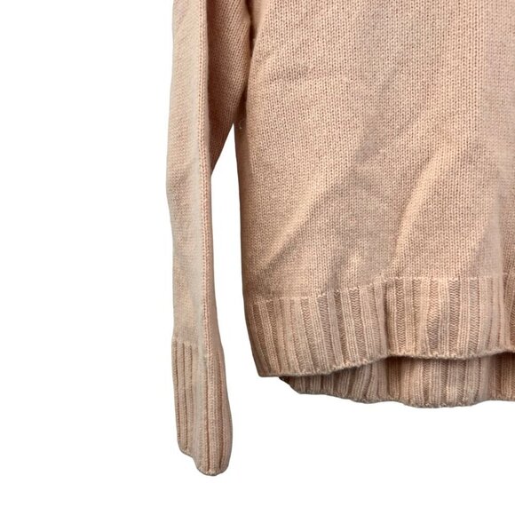 Knititude Women’s Long Sleeve Mock Neck Pink Sweater Wool Cashmere Blend XS - Picture 4 of 9